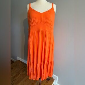 NWT Torrid Super Soft Tiered Dress Midi Dress - Torrid Size 3 (22-24, 3X)